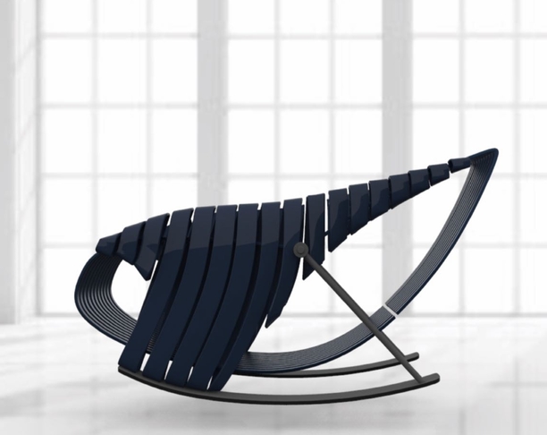 “化”摇椅设计
