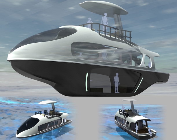 “新视野”号半潜式观光游艇设计