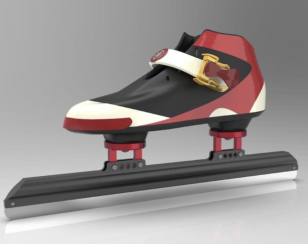 衍生设计：短道速滑冰鞋