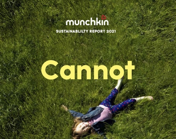 【2022年 iF设计奖】Munchkin 2021 Sustainability Report: Change Cannot Wait