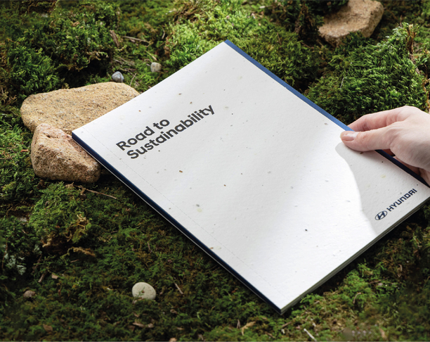 【2022年 iF设计奖】Hyundai Sustainability Report : Road to Sustainability