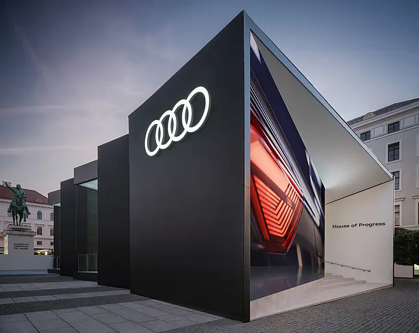 【2022年 iF设计奖】Audi House of Progress IAA Mobility 2021