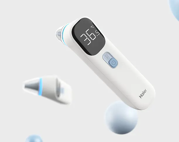 【2022年 iF设计奖】Haier Ear Thermometer
