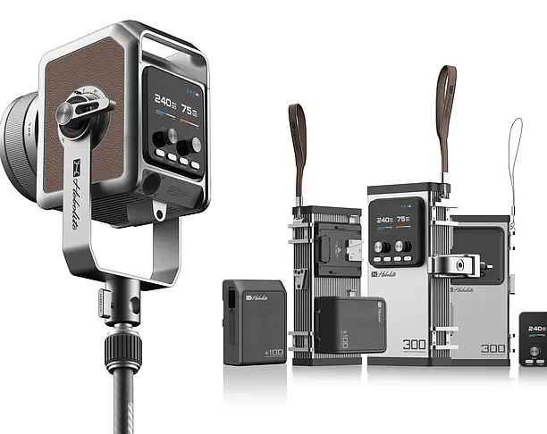 【2022年 iF设计奖】Hobolite R300 Portable Retro Photography Light