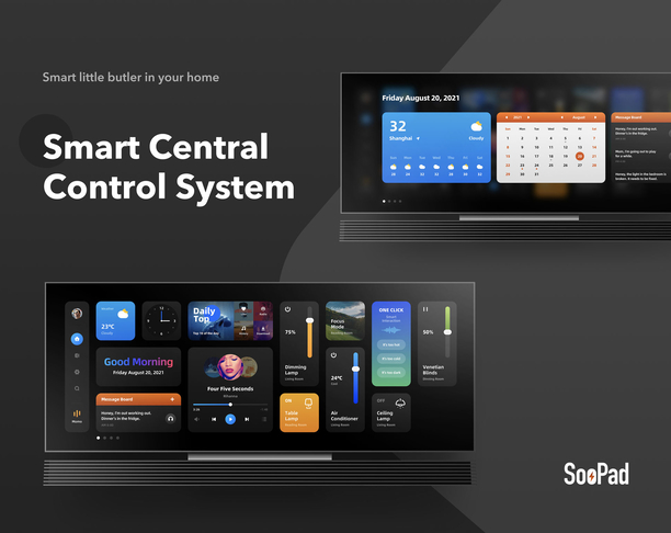 【2022年 iF设计奖】Soopad Smart Central Control System