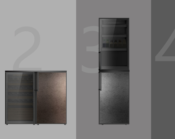 【2022年 iF设计奖】4IN1-Growth Series Refrigerator