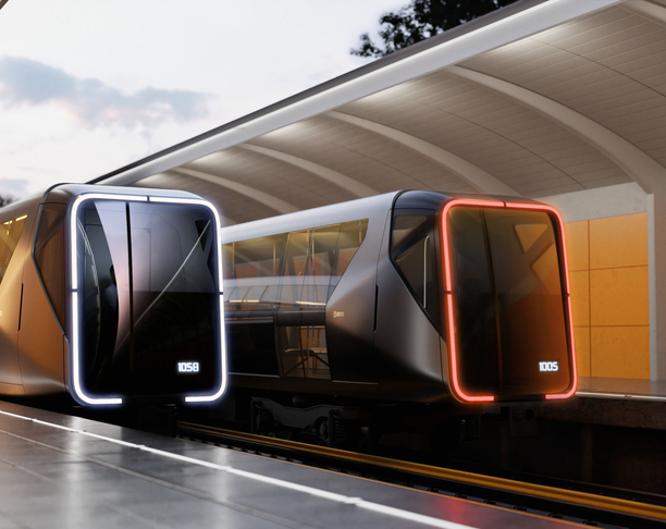【2022年 iF设计奖】Metro train of the future