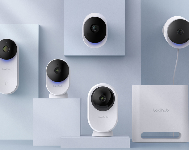 【2022年 iF设计奖】Drop Smart Home Security Camera Series