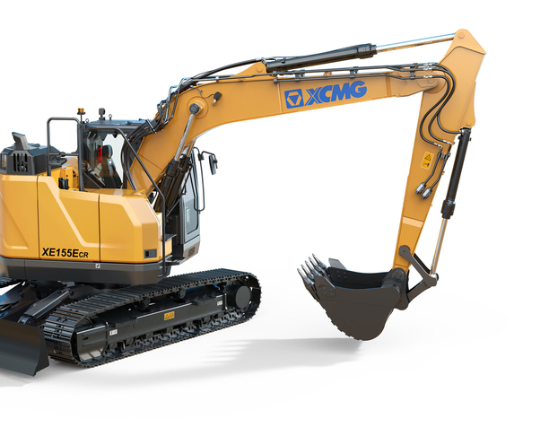 【2022年 iF设计奖】XE155ECR Ultra Short Tail Radius Hydraulic Excavator