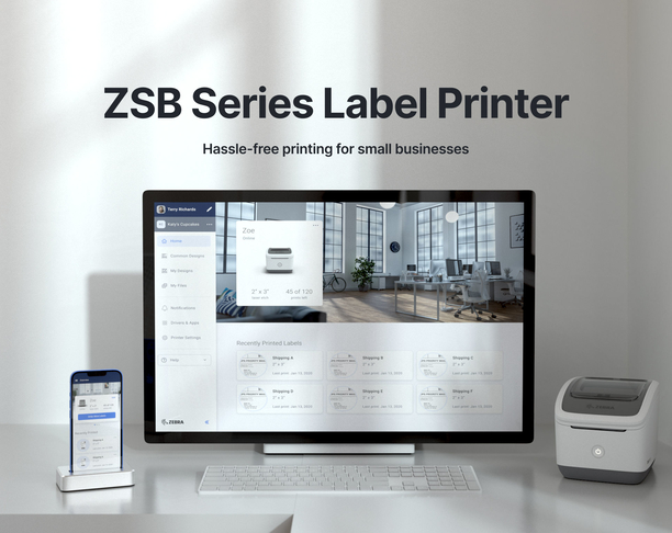 【2022年 iF设计奖】Zebra ZSB Series Label Printing Solution