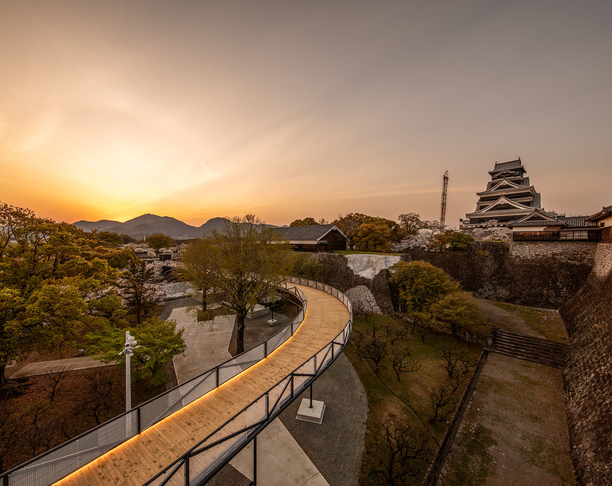 【2022年 iF设计奖】Kumamoto Castle Reconstruction Observation Path