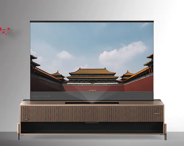 【2022年 iF设计奖】[Ming] Curl screen TV