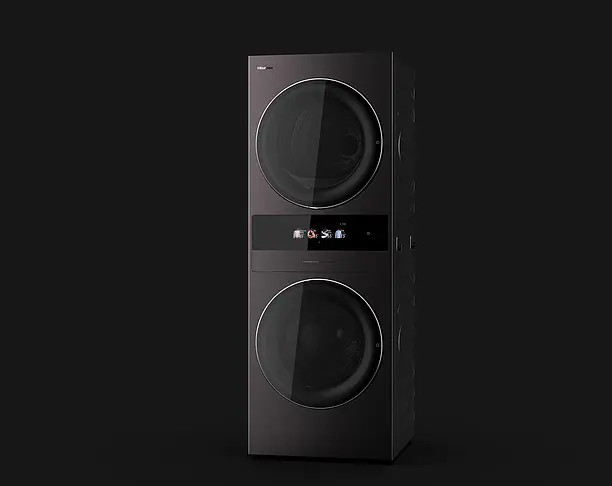 【2022年 iF设计奖】Hisense Butler 2in1 Washing Machine