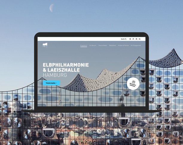 【2022年 iF设计奖】Elbphilharmonie Hamburg | Website Relaunch