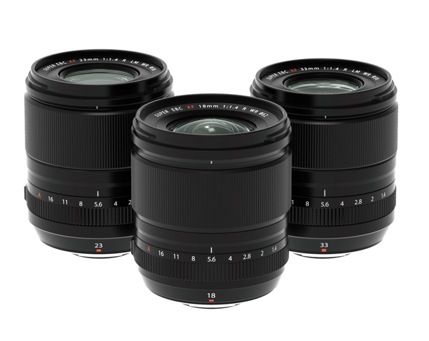 【2022年 iF设计奖】FUJINON Lens XF 2nd generation F1.4 series:18/23/33mm