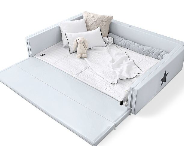 【2018 红点奖】Ggumbi Bumper Bed “World Star”/ 婴儿床