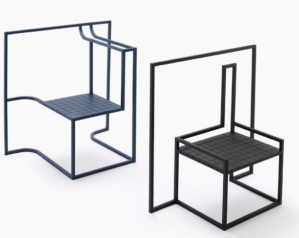 “窗中的影子”——八把椅子概念代表了香港的城市景观和密度！