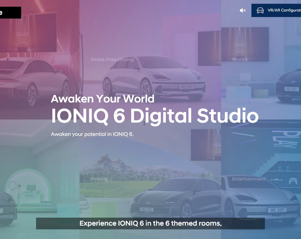 【2023年 iF设计奖】IONIQ 6 Digital Studio