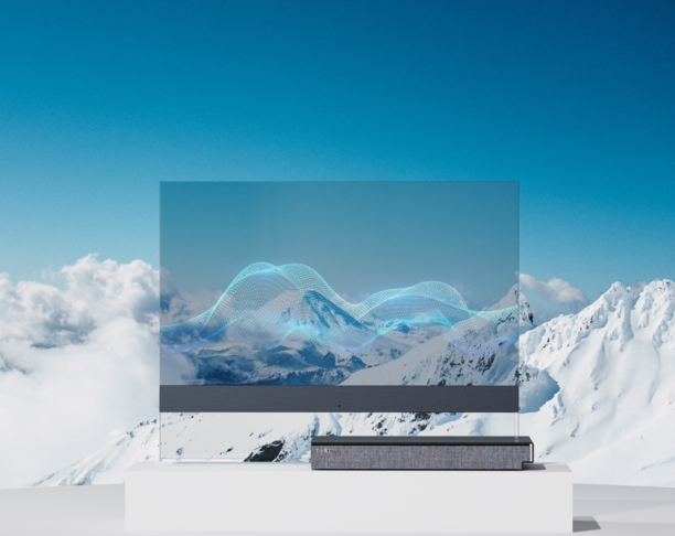 【2023年 iF设计奖】 Interactive Transparent OLED TV
