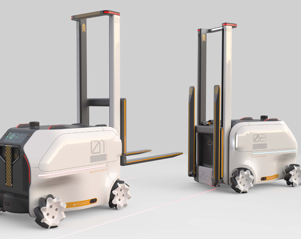 【2023年 iF设计奖】COBBLE Intelligent Forklift