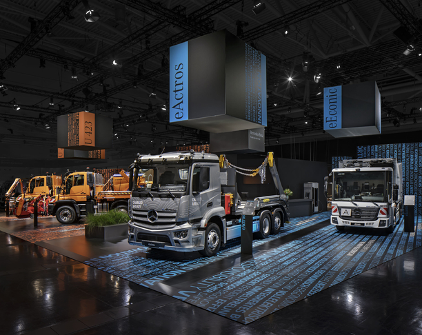 【2023年 iF设计奖】Daimler Truck at IFAT 2022