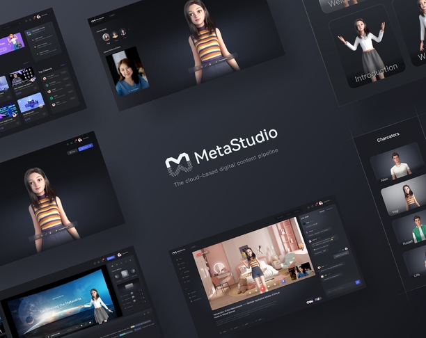 【2023年 iF设计奖】MetaStudio: Cloud-based digital content pipeline