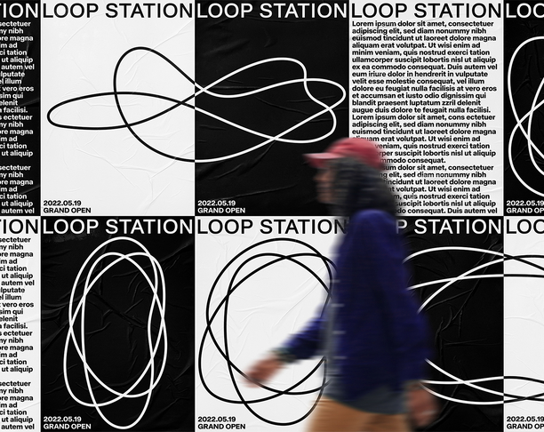【2023年 iF设计奖】Loop Station Visual Identity