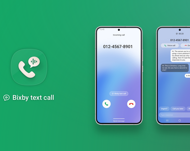 【2023年 iF设计奖】Bixby Text Call