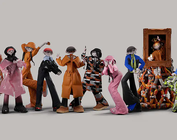 【2023年 iF设计奖】STAFFONLY AUCTION: NFT  AVATAR COLLECTION