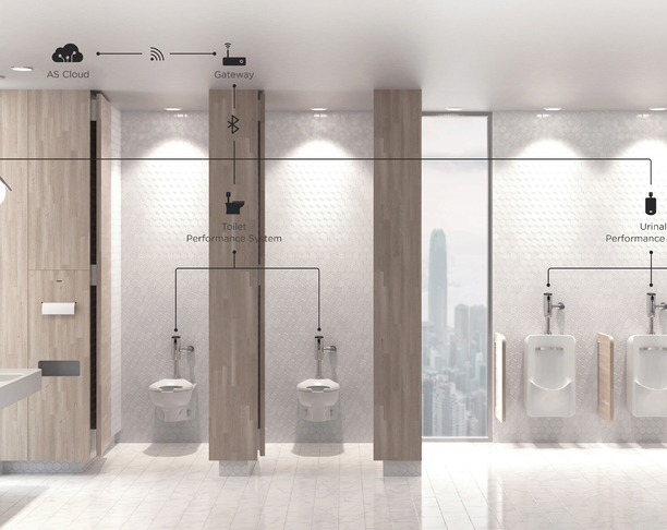 【2023年 iF设计奖】DetectLnk Commercial Bathroom Management System