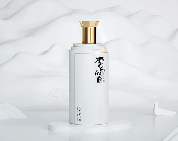 【2023年 iF设计奖】Li Bai's White Liquor Bottle Design