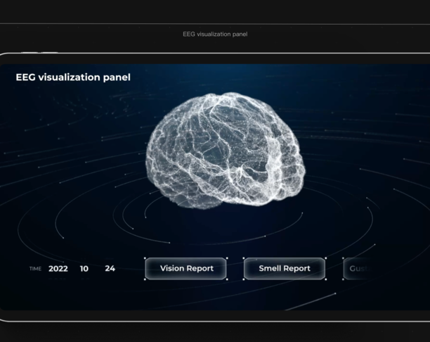 【2023年 iF设计奖】EEG visualization panel
