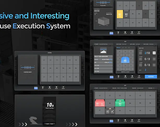 【2023年 iF设计奖】Immersive & Interesting Warehouse Execution System