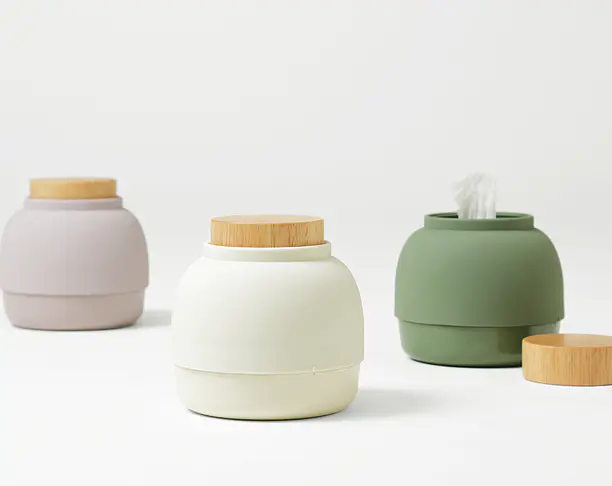 【2023年 iF设计奖】Wet tissue case "Mochi Moco"