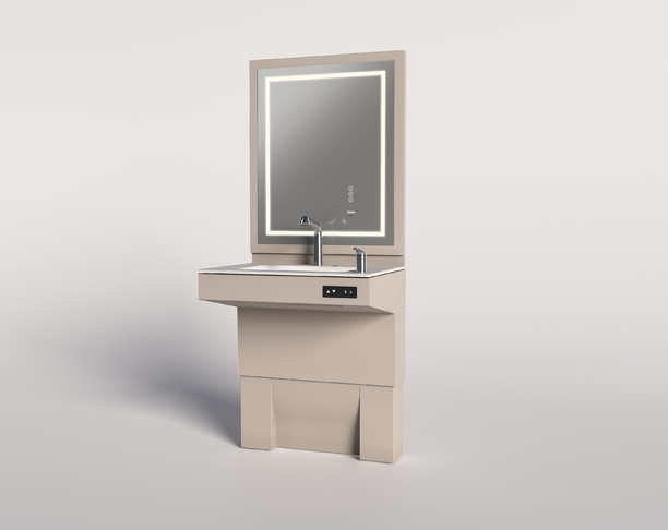 【2023年 iF设计奖】Harmony series Liftable bathroom cabinet
