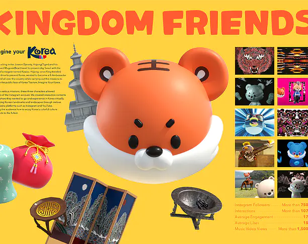 【2023年 iF设计奖】Explore Korea with Kingdom Friends