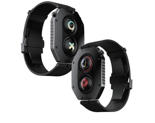 【2023年 iF设计奖】CELESTIAL 11PM - Convex Dual Screen Smartwatch