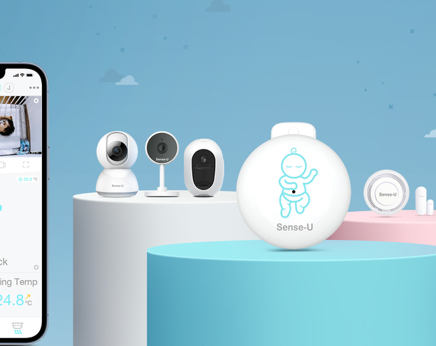 【2023年 iF设计奖】Sense-U Smart Baby Monitoring System