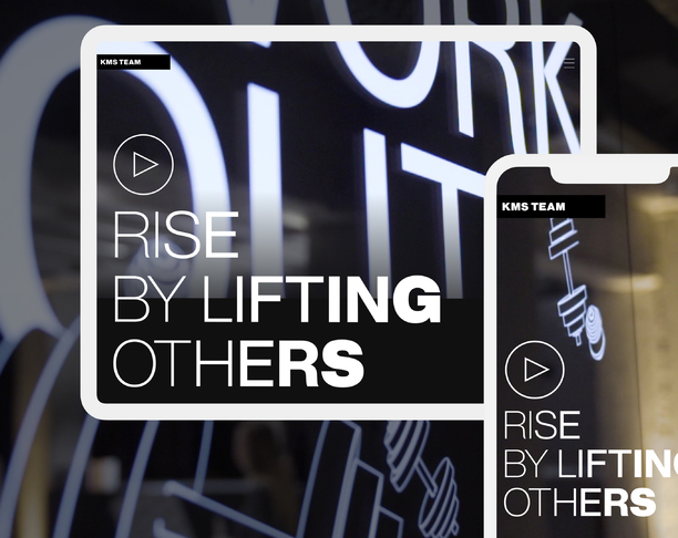 【2023年 iF设计奖】Rise by lifting others - KMS TEAM Website Relaunch