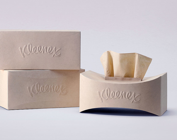 【2023 红点奖】Kleenex/面巾纸盒