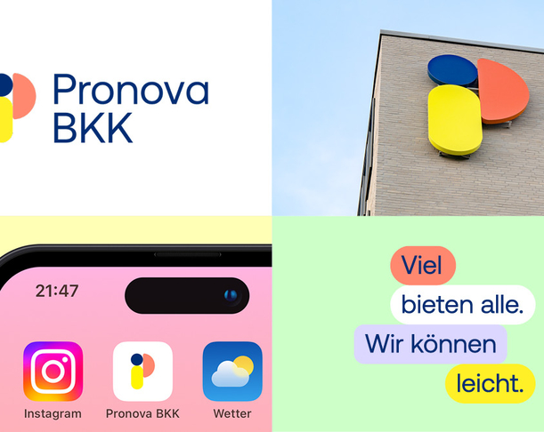 【2024年 iF设计奖】Experience ease. Brand relaunch for Pronova BKK.