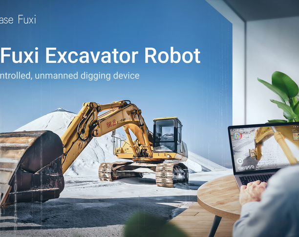 【2024年 iF设计奖】The Fuxi Excavator Robot