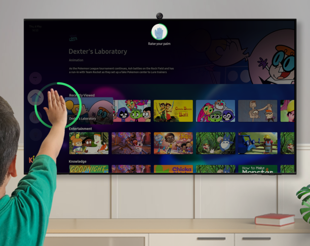 【2024年 iF设计奖】Samsung KidsTV Gesture Interaction  Experience