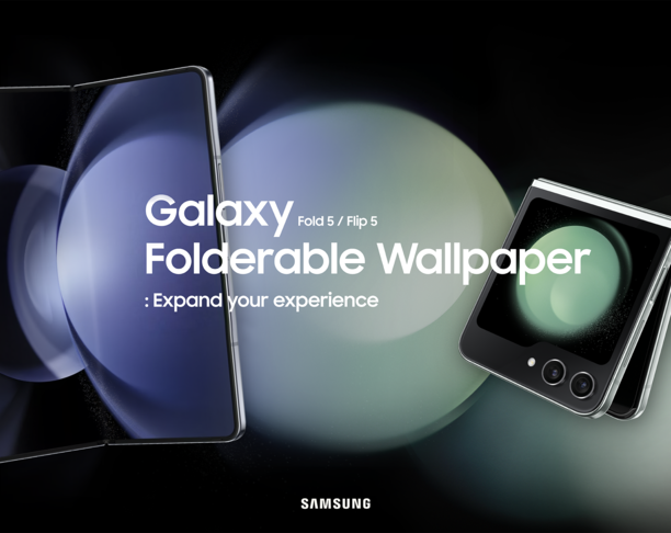 【2024年 iF设计奖】Expaned your Experience:Galaxy foldable wallpaper