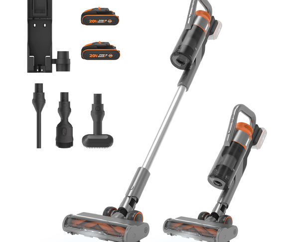 【2024年 iF设计奖】WORX WX038 20V Cordless Stick Vacuum Cleaner