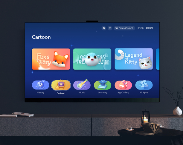 【2024年 iF设计奖】HUAWEI Smart TV Kids Mode