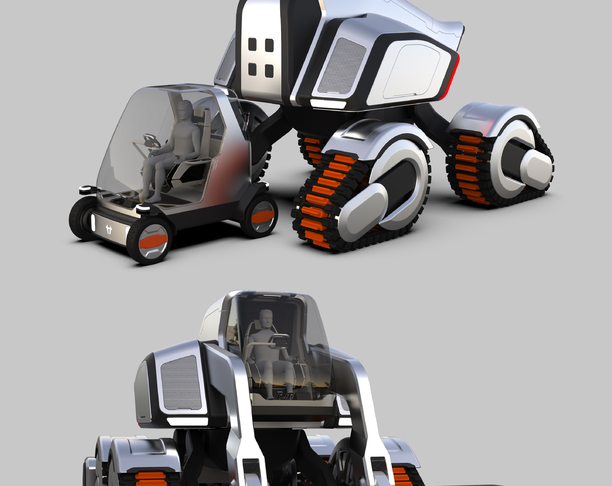 【2024年 iF设计奖】D-ACT (DAEDONG Autonomous Concept Tractor)