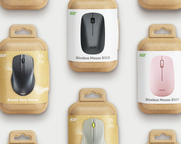 【2024年 iF设计奖】Acer Mouse ECO-Friendly Packaging