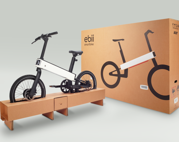 【2024年 iF设计奖】Acer ebii Smart Bike ECO-Friendly Packaging