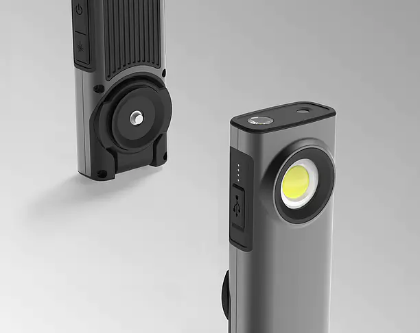 【2024年 iF设计奖】Modular automatic suction cup pocket light